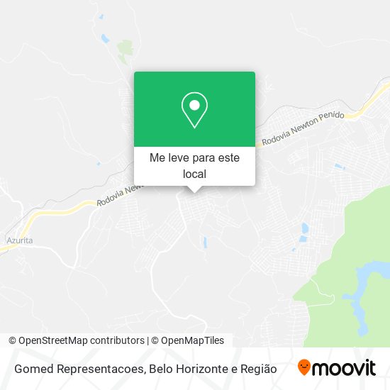 Gomed Representacoes mapa