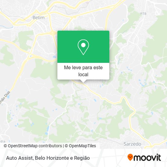 Auto Assist mapa