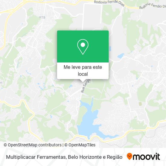 Multiplicacar Ferramentas mapa