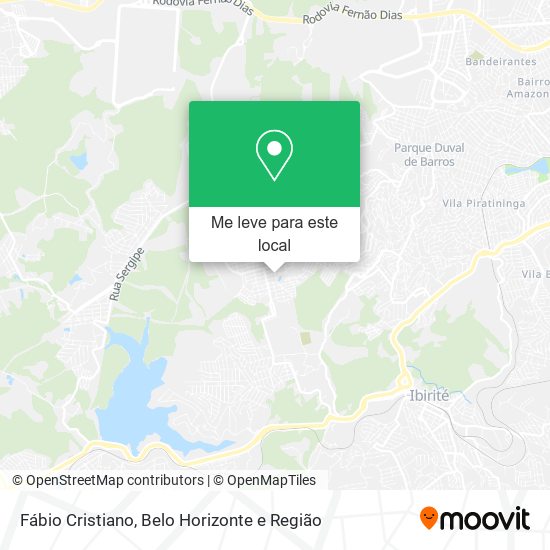 Fábio Cristiano mapa