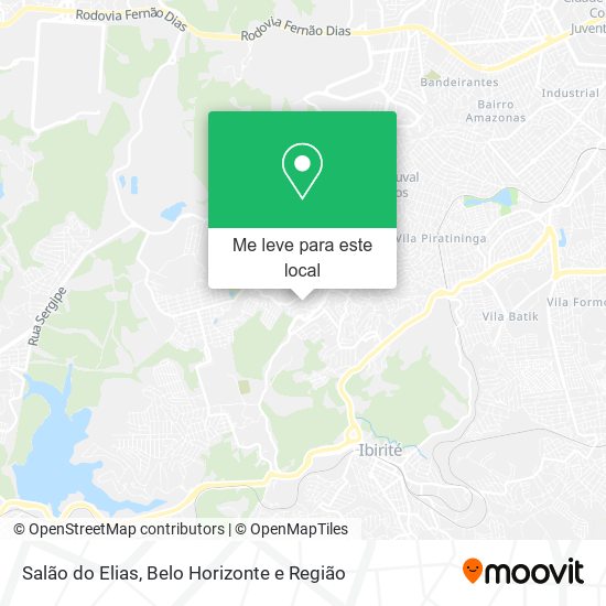 Salão do Elias mapa