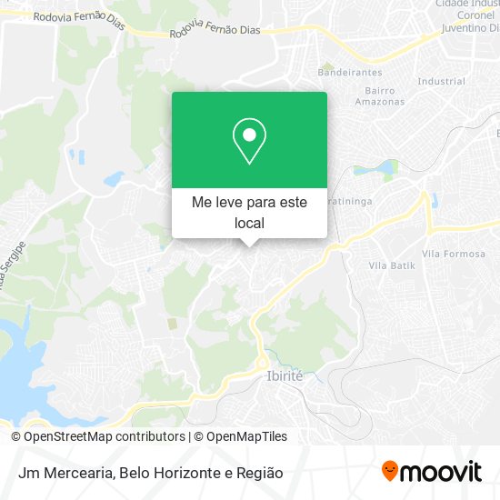 Jm Mercearia mapa