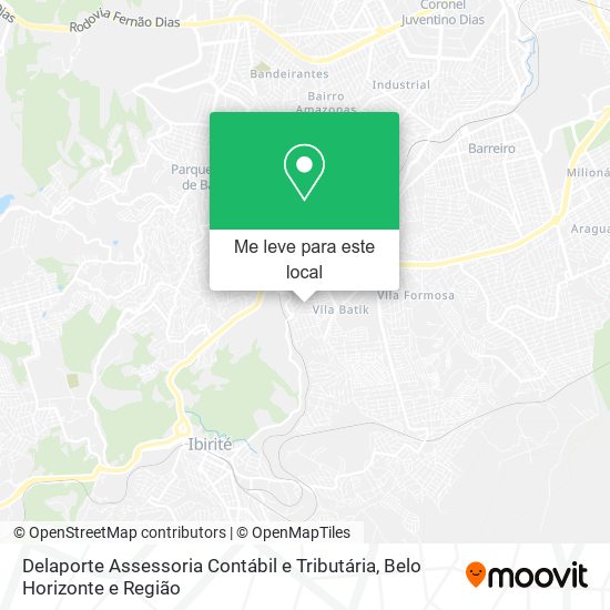 Delaporte Assessoria Contábil e Tributária mapa