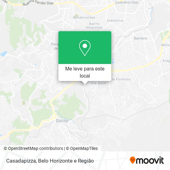 Casadapizza mapa
