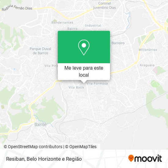 Resiban mapa