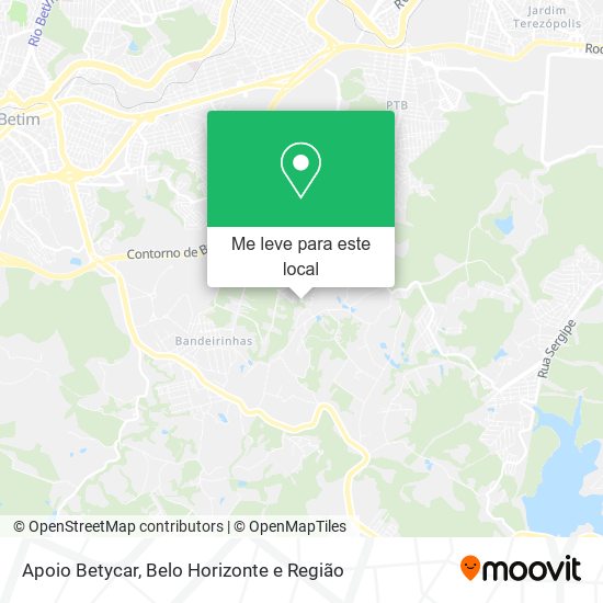Apoio Betycar mapa