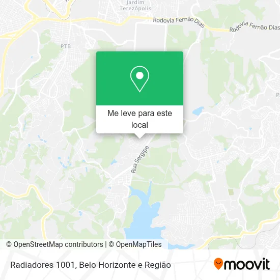 Radiadores 1001 mapa