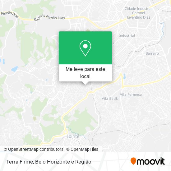 Terra Firme mapa