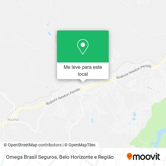 Omega Brasil Seguros mapa