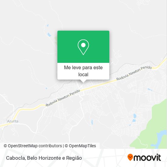 Cabocla mapa