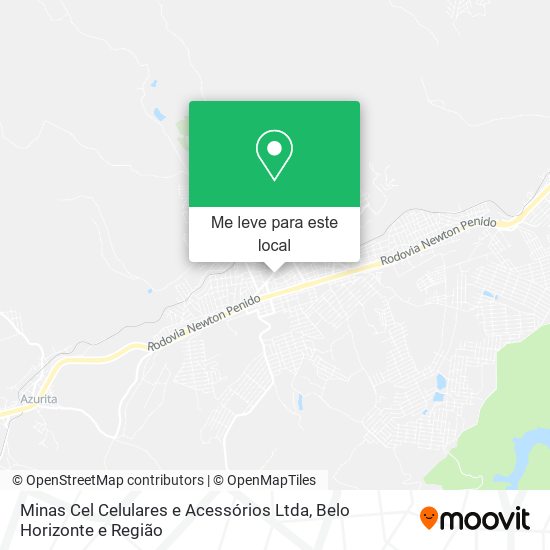 Minas Cel Celulares e Acessórios Ltda mapa