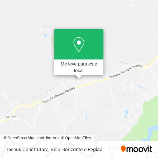 Teenus Construtora mapa