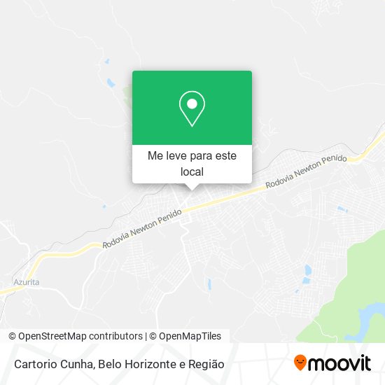 Cartorio Cunha mapa