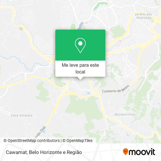 Cawamat mapa