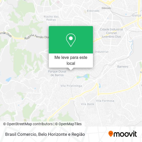 Brasil Comercio mapa