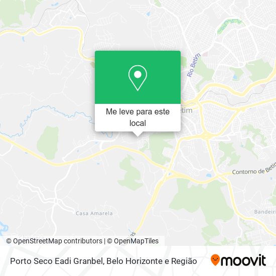 Porto Seco Eadi Granbel mapa