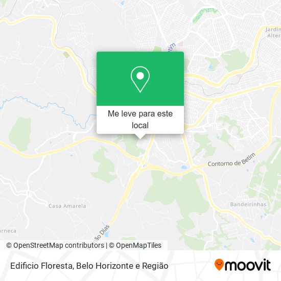 Edificio Floresta mapa
