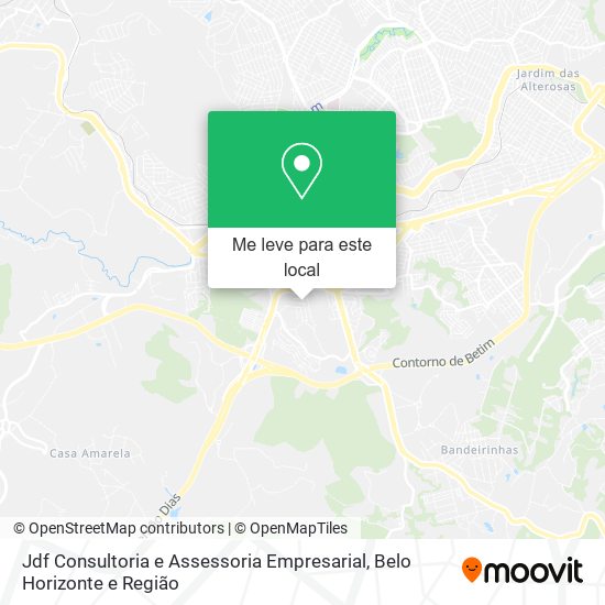 Jdf Consultoria e Assessoria Empresarial mapa