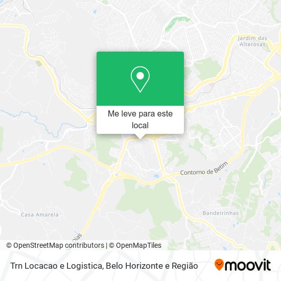 Trn Locacao e Logistica mapa