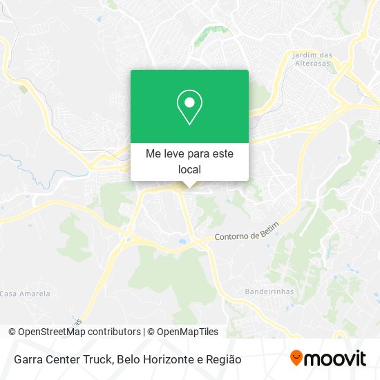 Garra Center Truck mapa
