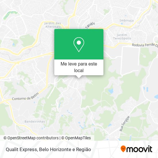Qualit Express mapa