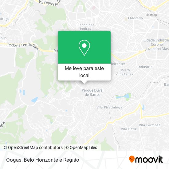 Oogas mapa