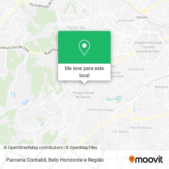 Parceria Contabil mapa