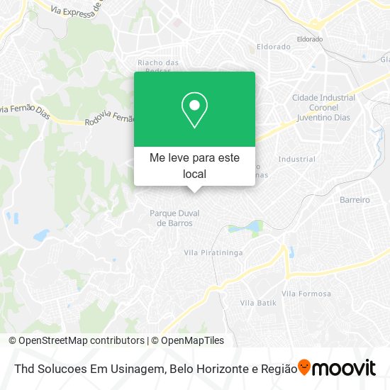 Thd Solucoes Em Usinagem mapa
