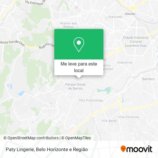 Paty Lingerie mapa