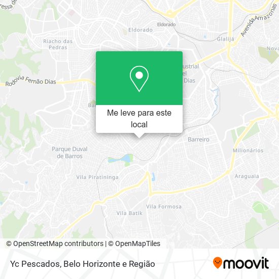 Yc Pescados mapa
