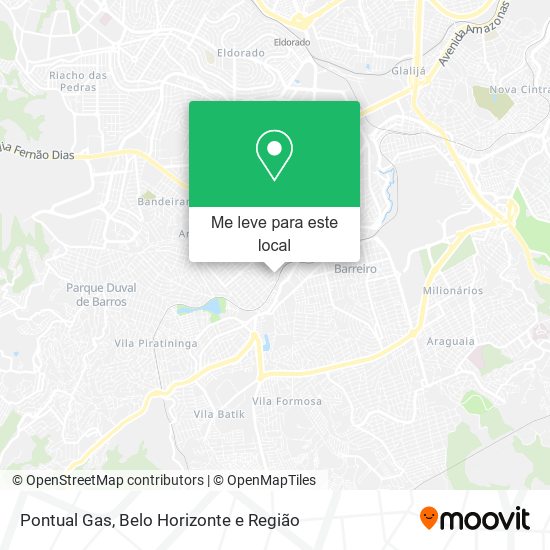 Pontual Gas mapa