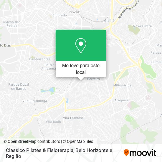 Classico Pilates & Fisioterapia mapa