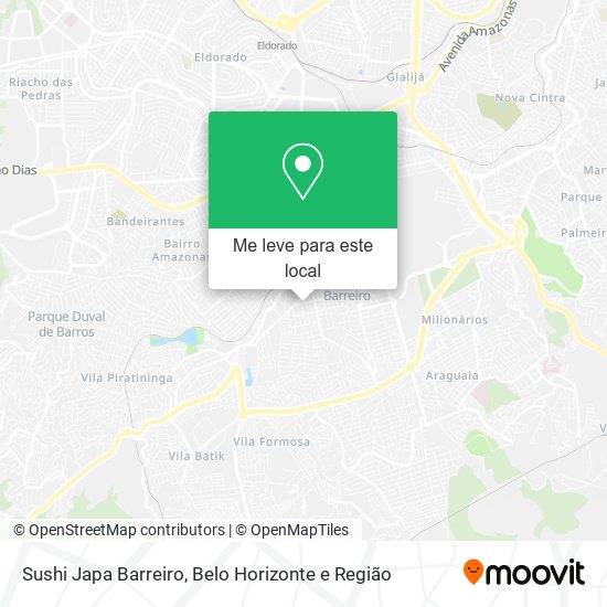 Sushi Japa Barreiro mapa