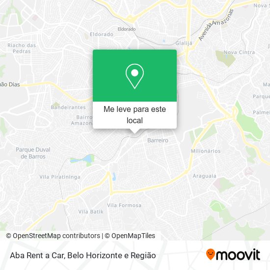 Aba Rent a Car mapa