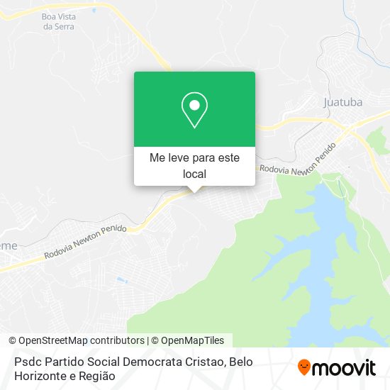 Psdc Partido Social Democrata Cristao mapa