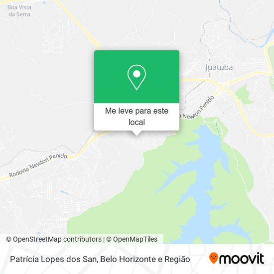 Patrícia Lopes dos San mapa