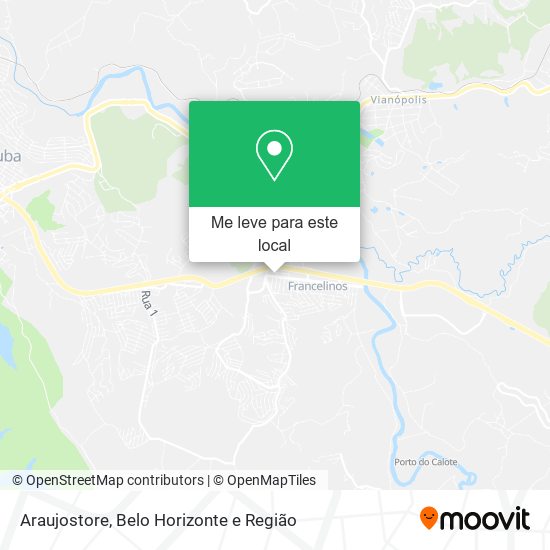 Araujostore mapa