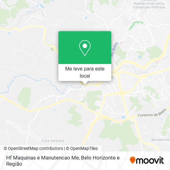 Hf Maquinas e Manutencao Me mapa