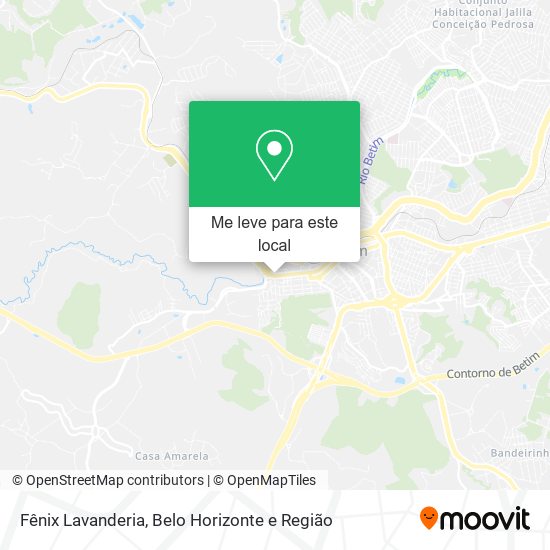 Fênix Lavanderia mapa