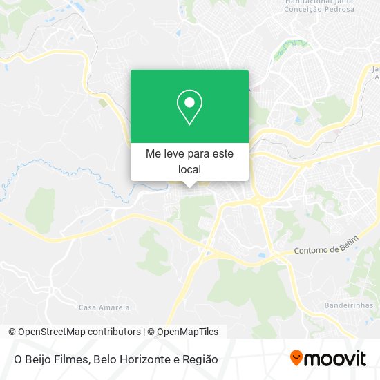 O Beijo Filmes mapa