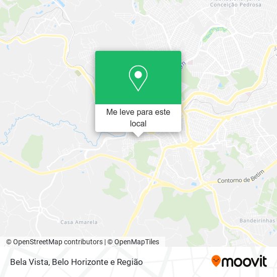 Bela Vista mapa
