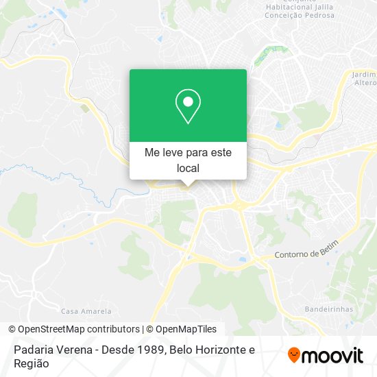 Padaria Verena - Desde 1989 mapa