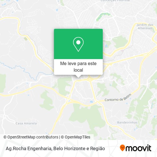 Ag.Rocha Engenharia mapa