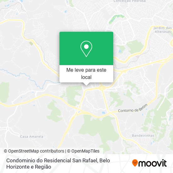 Condominio do Residencial San Rafael mapa