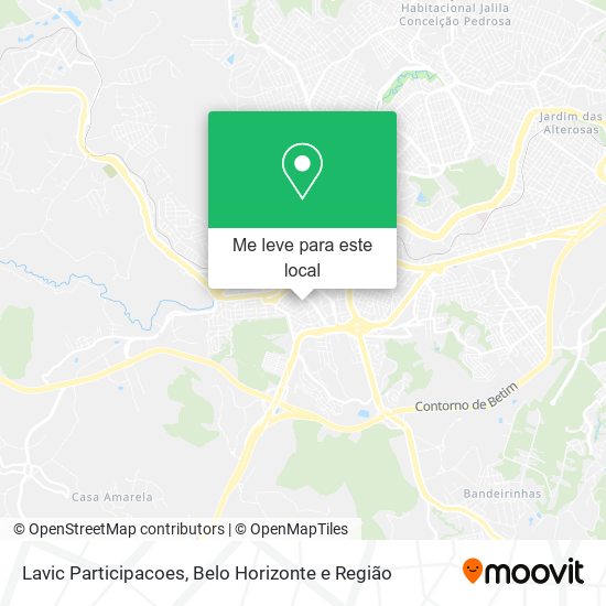 Lavic Participacoes mapa