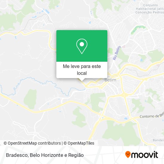 Bradesco mapa