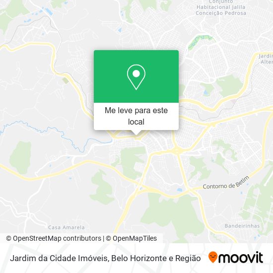 Jardim da Cidade Imóveis mapa
