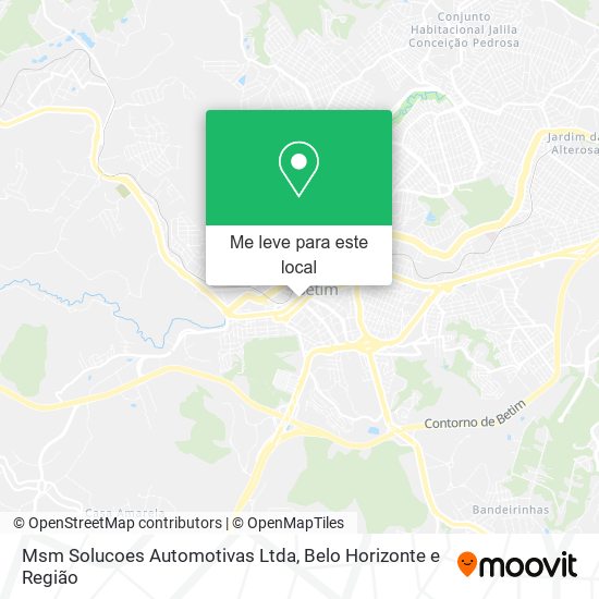 Msm Solucoes Automotivas Ltda mapa