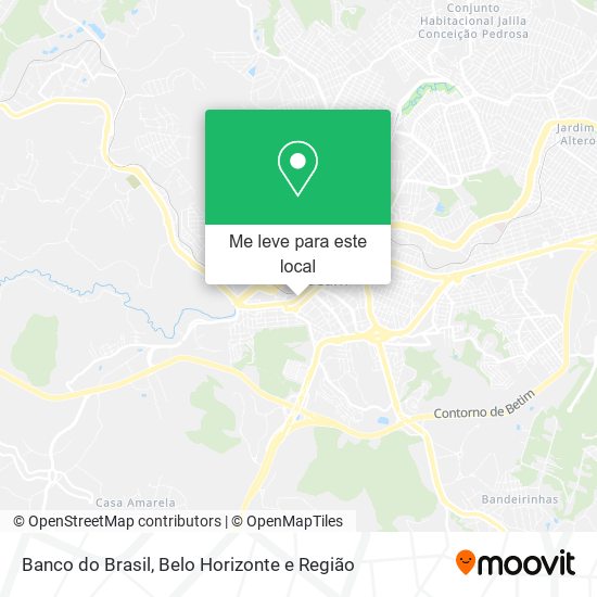 Banco do Brasil mapa