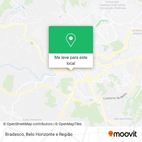 Bradesco mapa
